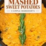 Dairy-Free Mashed Sweet Potatoes