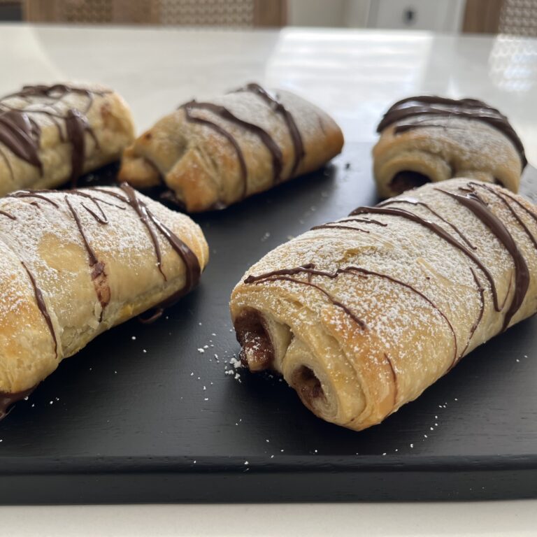 Chocolate Puff Pastry Dessert