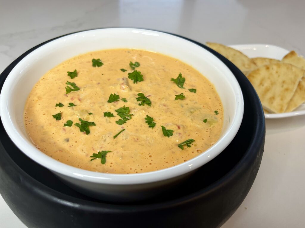 Roasted Red Pepper and Artichoke Dip