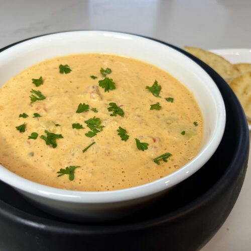 Roasted Red Pepper and Artichoke Dip