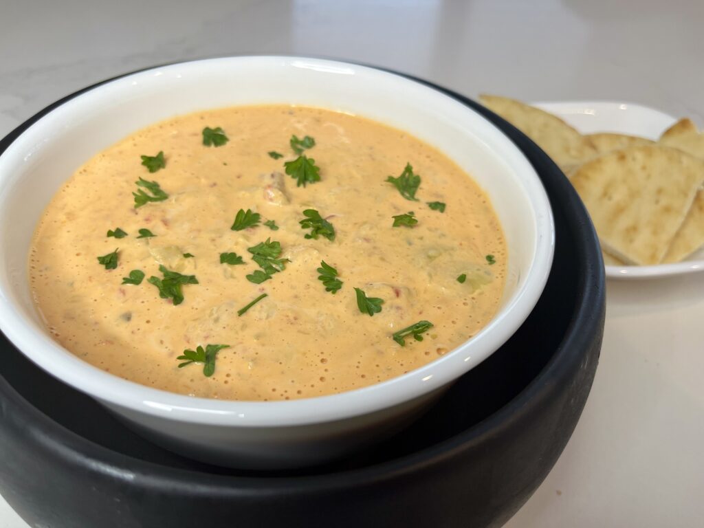 Red Pepper and Artichoke Dip