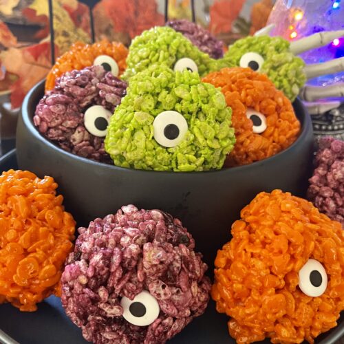 Creepy Crispy Eyeball Treats