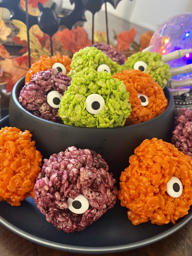 Creepy Crispy Eyeball Treats