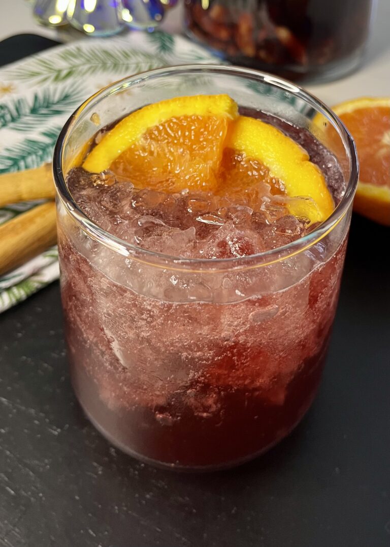 Festive Fizzy Sangria