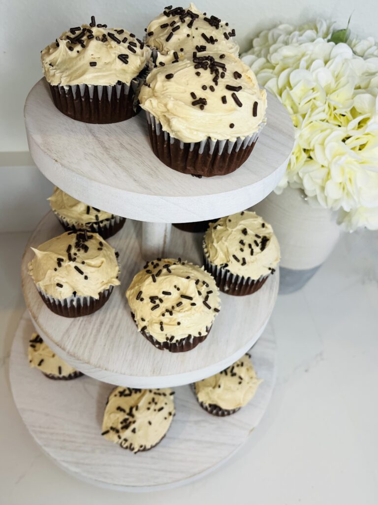 Cappuccino Frosted Cupcakes