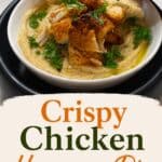 Crispy Chicken Hummus Dip