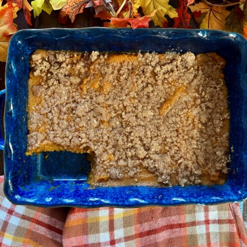 Sweet Potato Casserole with Brandy