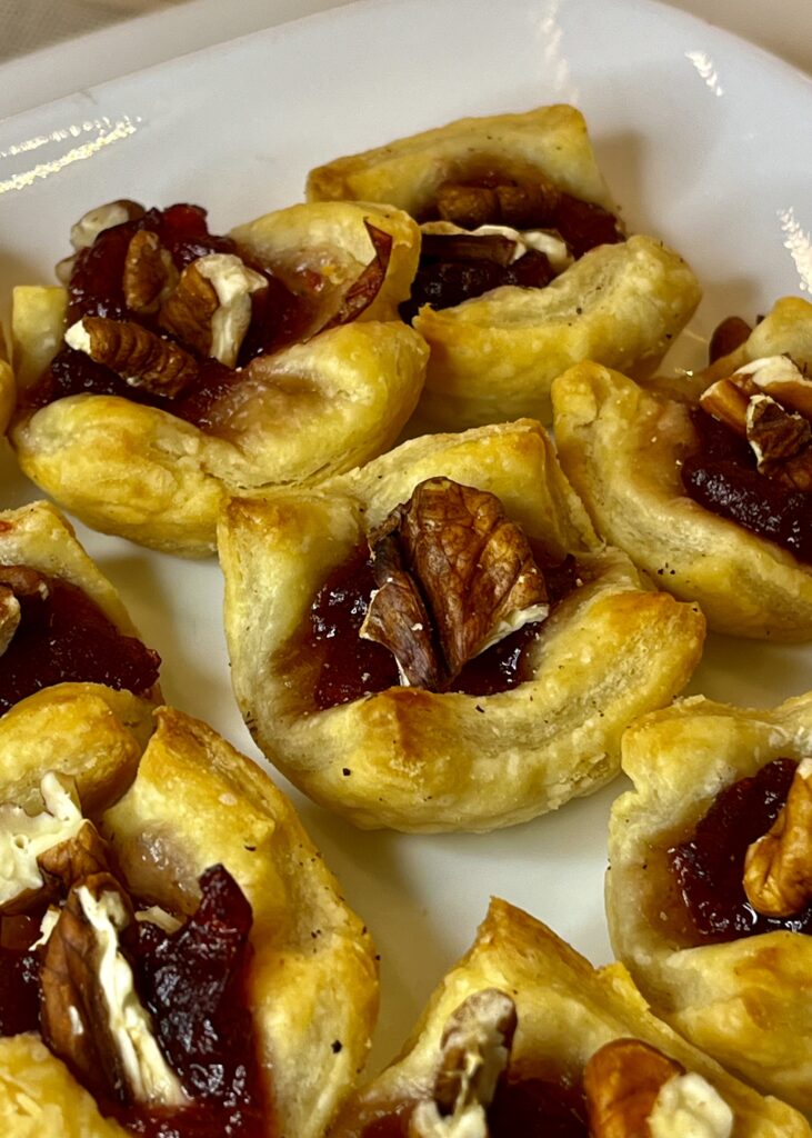 Cranberry Pastry Bites