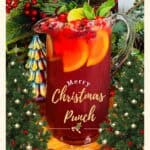 Easy Christmas Punch (With or Without Alcohol)
