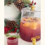 Sparkling Cranberry Batch Mocktail Recipe