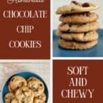 Delicious homemade chocolate chip cookies with gooey chocolate chunks and crispy edges, perfect for satisfying sweet cravings and sharing with family and friends.