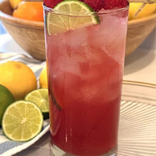 Cran-Raspberry Lim Rickey