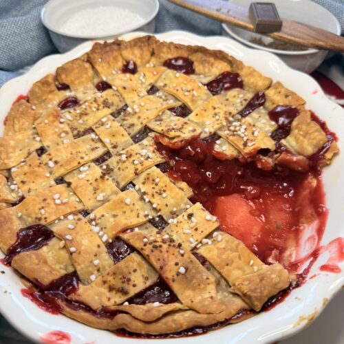 Chocolate Cherry Pie