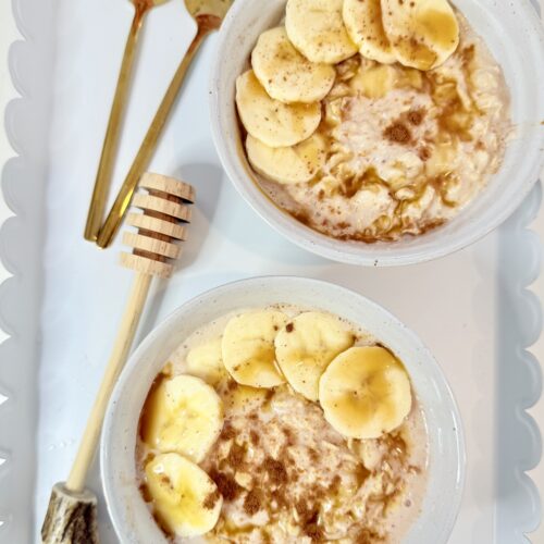 Banana Cinnamon Overnight Oats