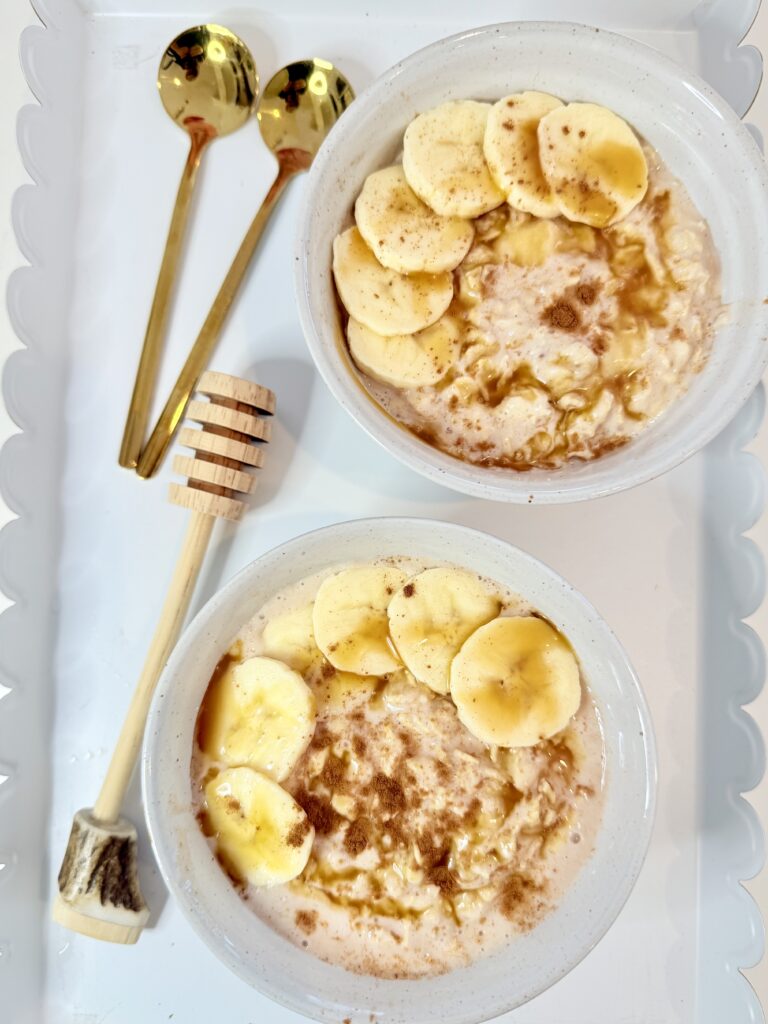 Banana Cinnamon Overnight Oats