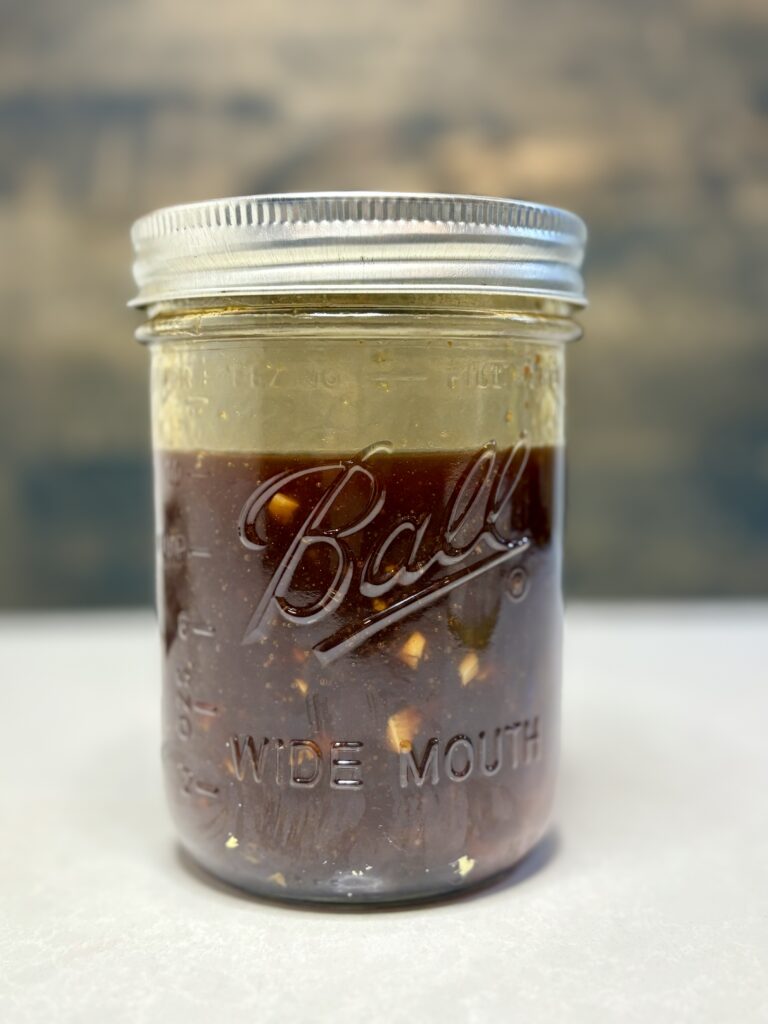 a jar of huli huli sauce