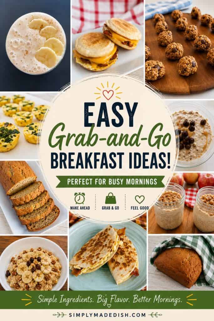 Easy Grab and Go Breakfast Ideas