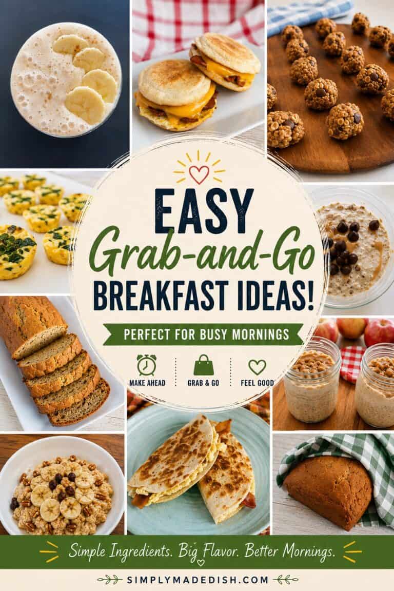 Easy Grab and Go Breakfast Ideas