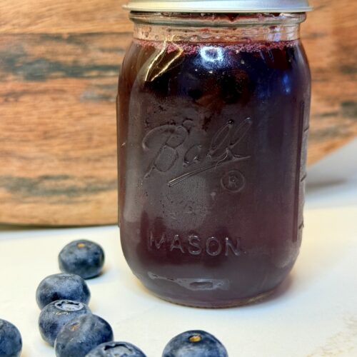 Blueberry Simple Syrup