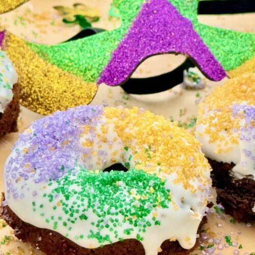 Mardi Gras Donuts