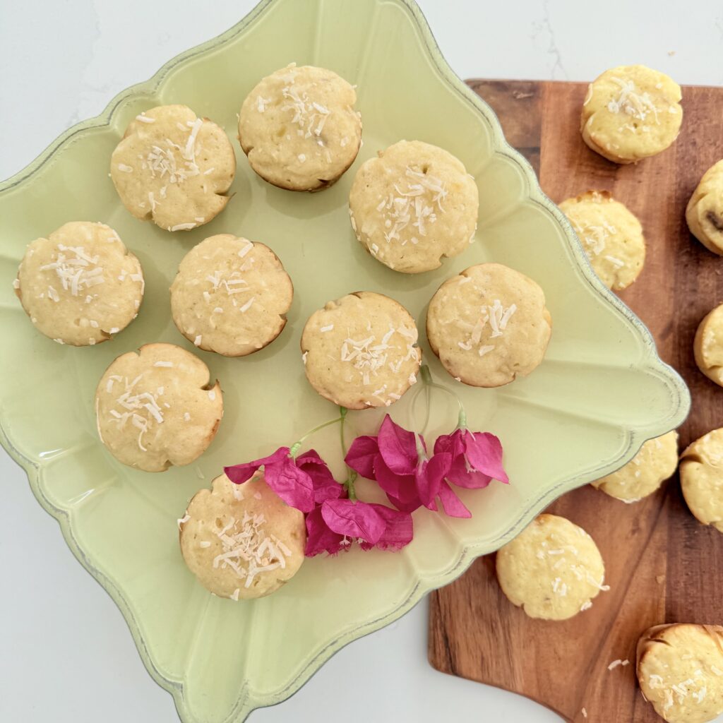 Hawaiian Banana Muffins