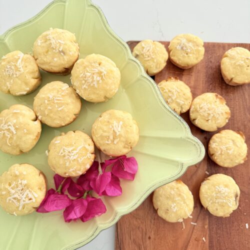 Hawaiian Banana Muffins