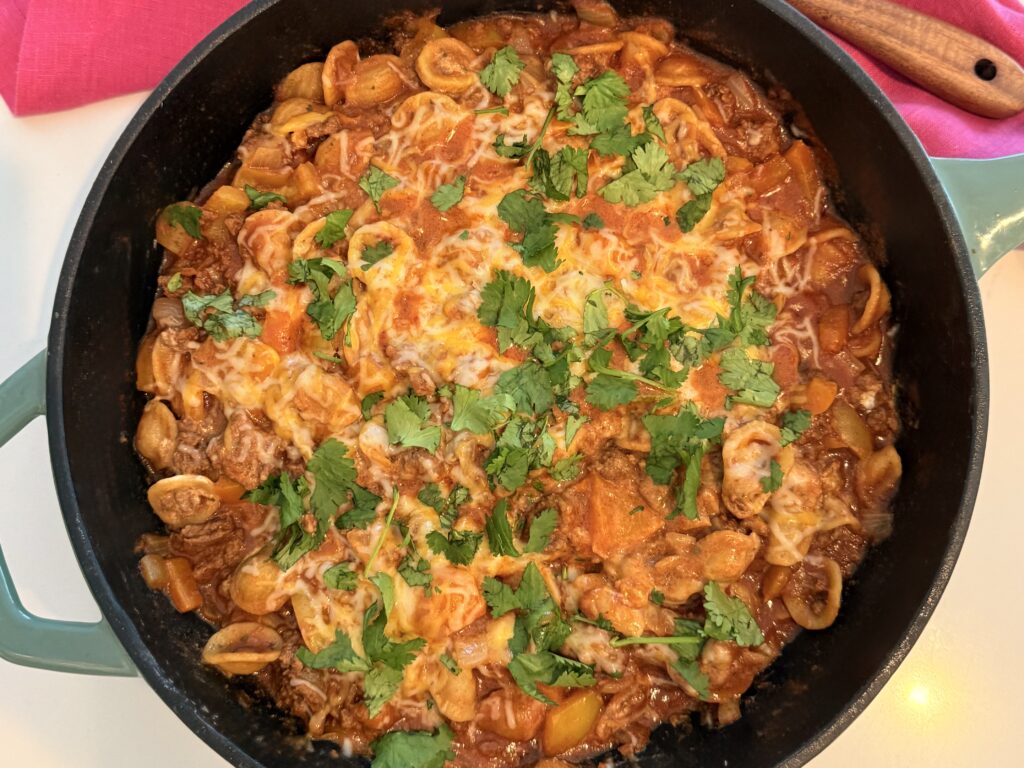 Ground Beef Tex-Mex Pasta