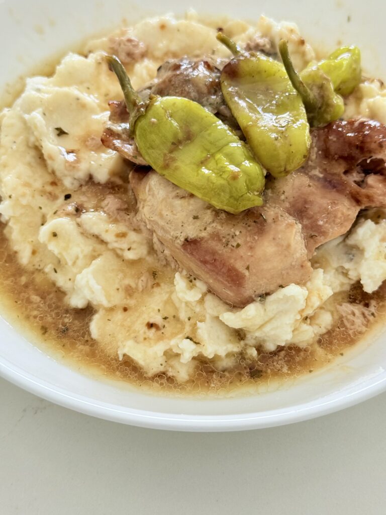 Slow Cooker Mississippi Chicken