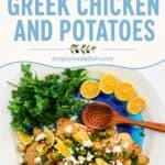 One Pan Greek Chicken and Potatoes