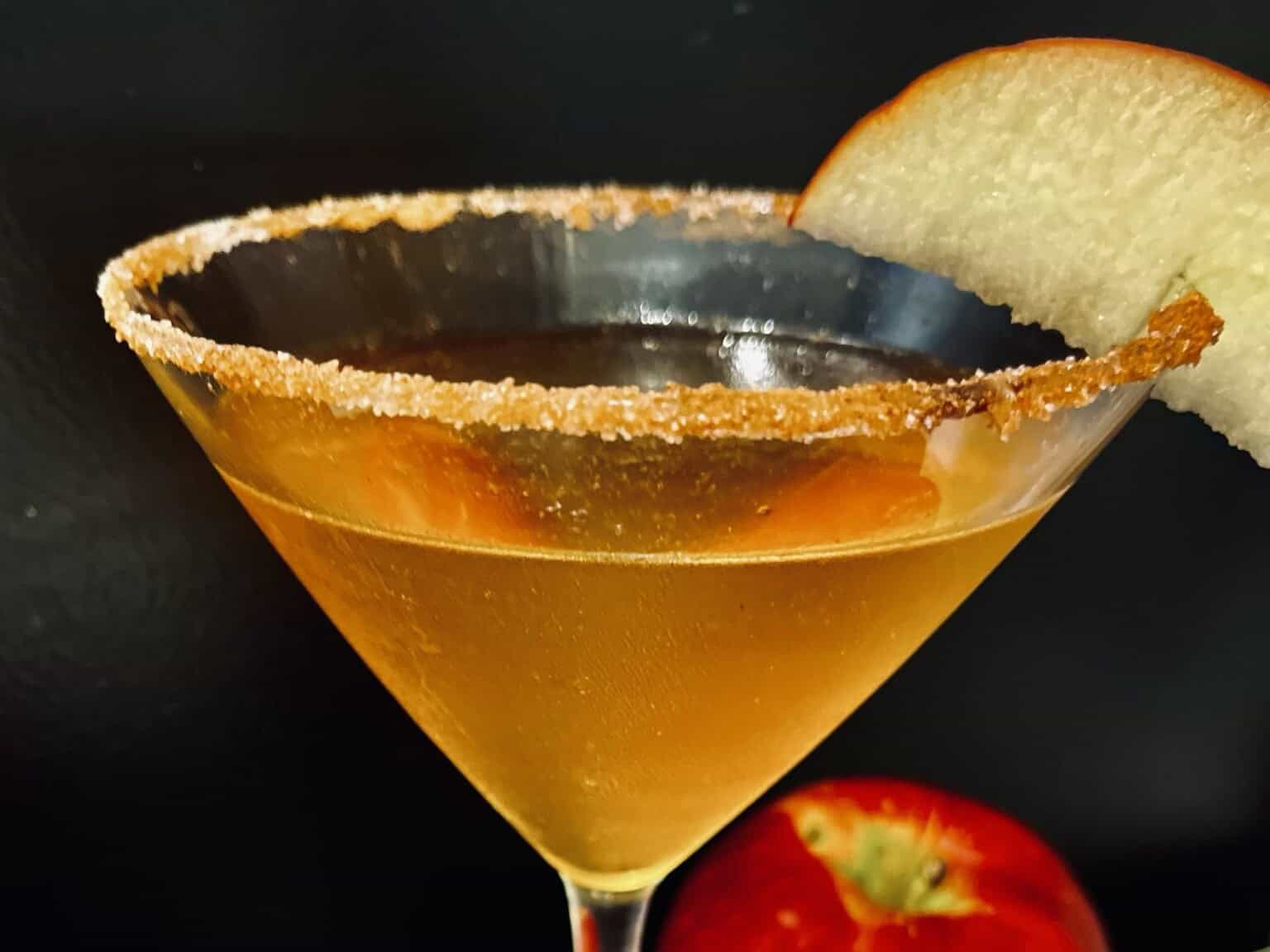 Spiced Apply Martini