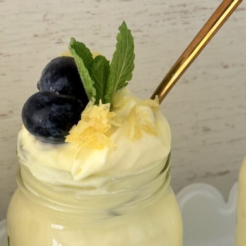 Simple Lemon Pudding Dessert