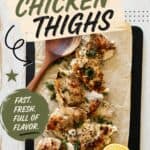 Lemon Herb Chicken Thighs