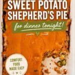 Turkey Sweet Potato Shepherd's Pie