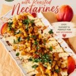 Whipped Feta with Roasted Nectarines