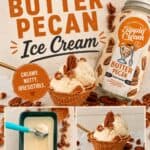 Boozy Butter Pecan Ice Cream