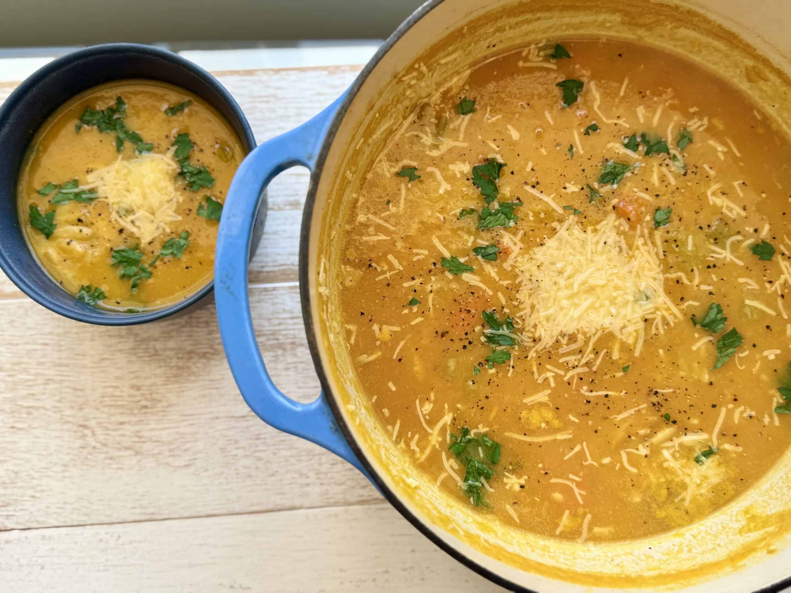 Classic Italian Penicillin Soup