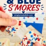 Red, White and Blue S'mores