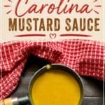 Tangy Carolina Mustard Sauce