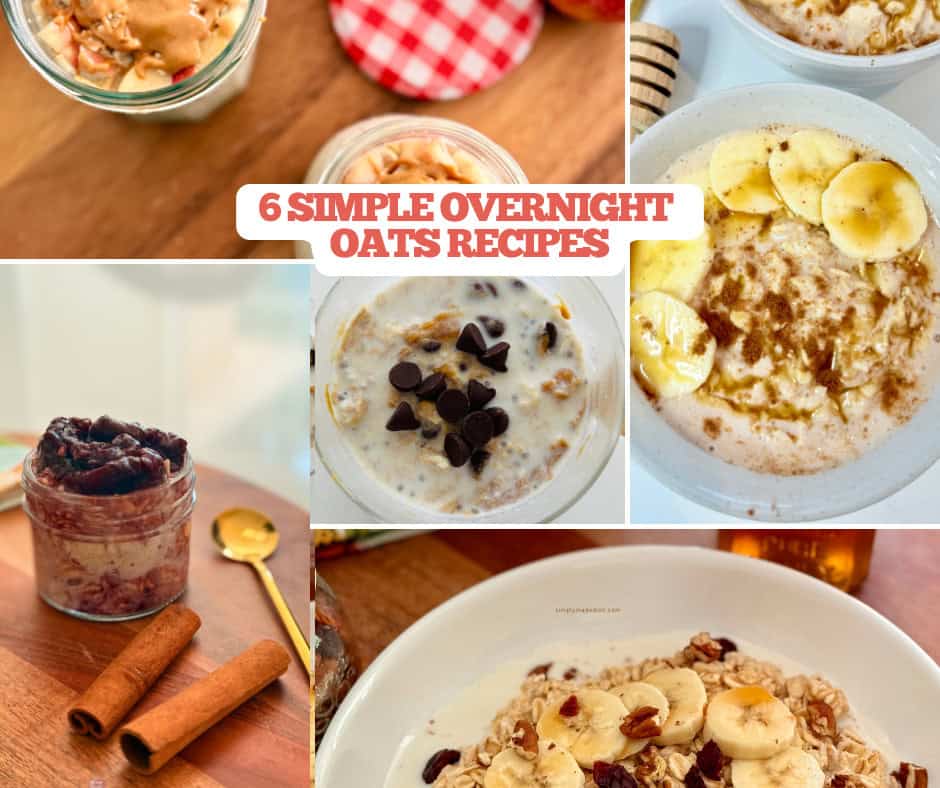 6 Overnight Oats Recipes Round-Up