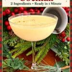 Easy Eggnog Cocktail