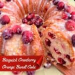 Bisquick Cranberry Orange Bundt Cake