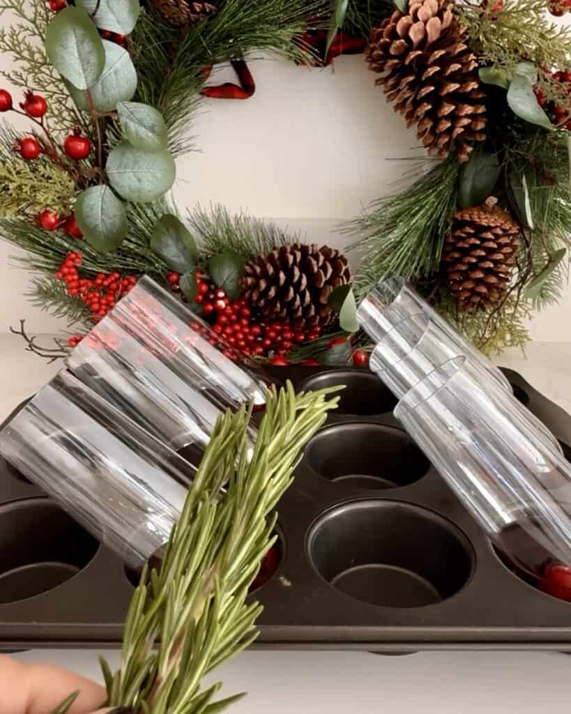Festive holiday wreath with pinecones, red berries, and greenery, perfect for Christmas decor.
